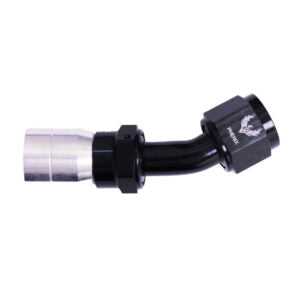 -08 CRIMPED HOSE END 30°