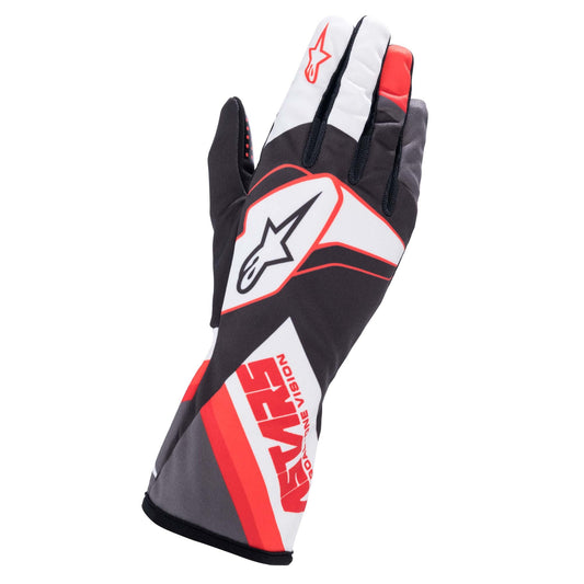 Alpinestars Tech-1 K Race v2 Karting Gloves - Graphic - Perfect for Autocross - Non SFI/FIA