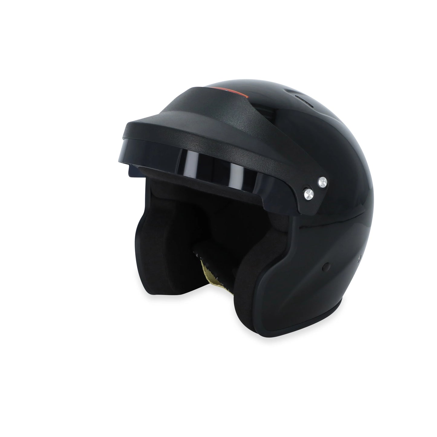 Racequip OF25 Open Face Helmet - White & Gloss Black