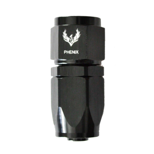 AN -12 Hose End Straight - Black