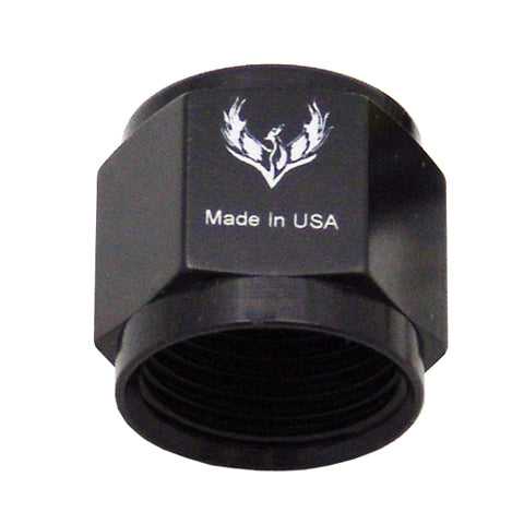 Black Flare Cap -12AN