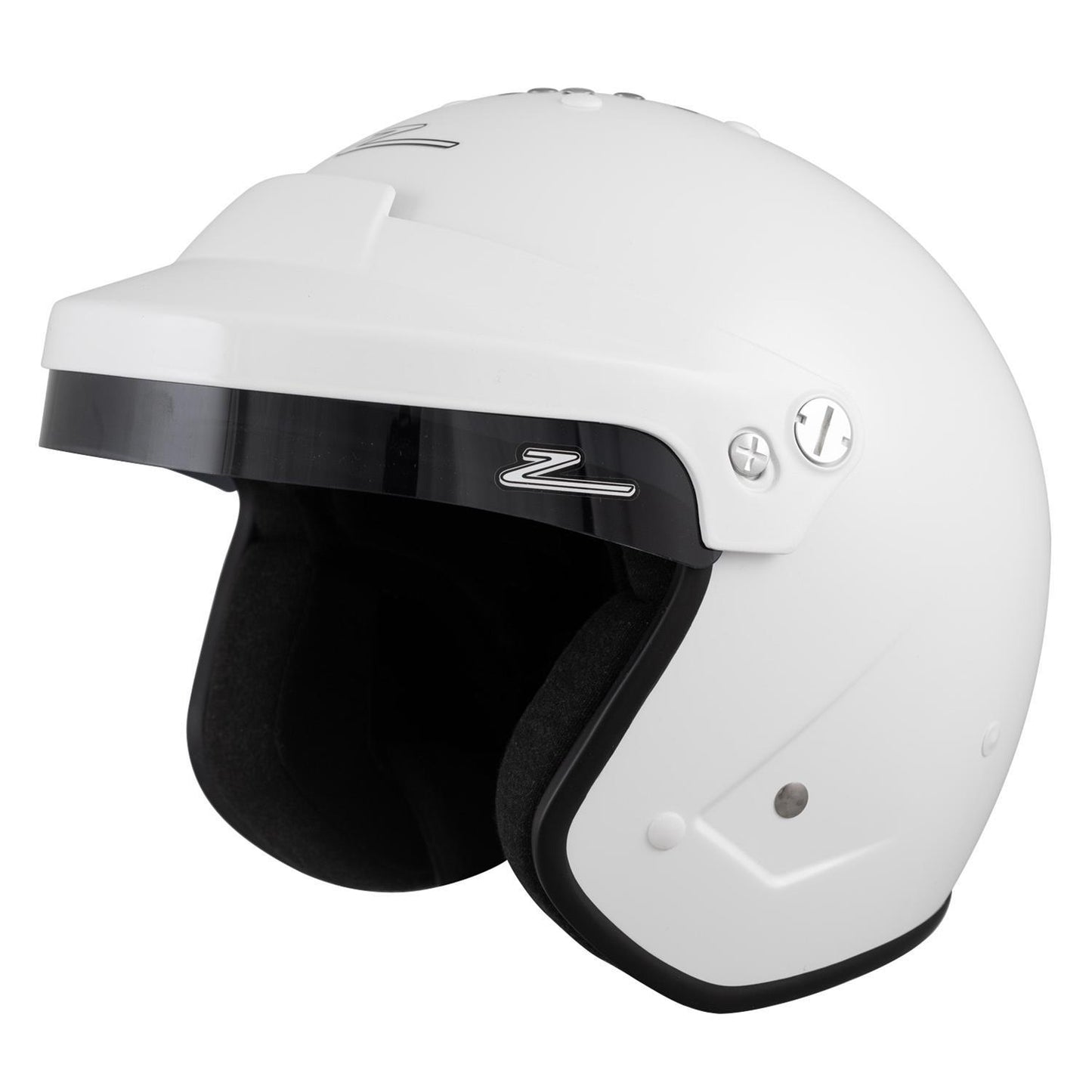 Zamp Racing RZ-19S SA2025 Open Face Helmet White