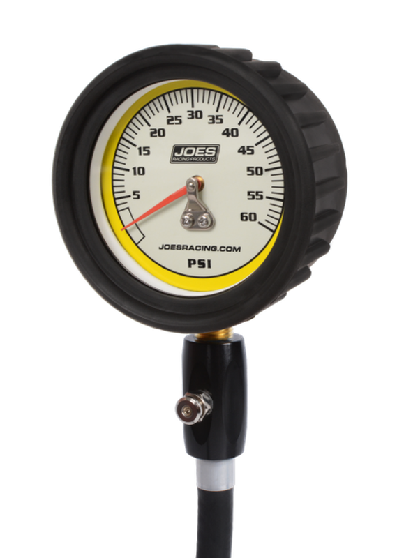 Joes Racing Pro Tire Gauge, 0-60psi with hold valve - 32327