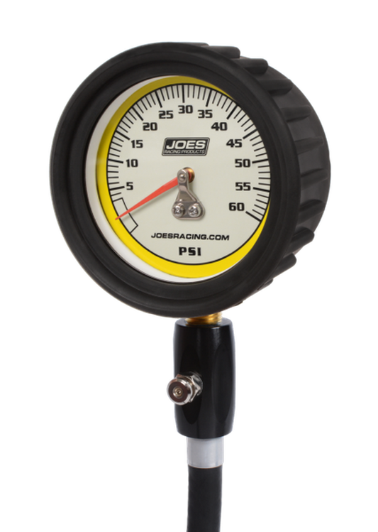 Joes Racing Pro Tire Gauge, 0-60psi with hold valve - 32327