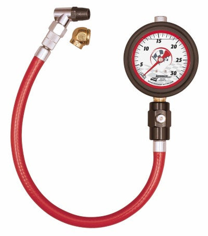 Longacre Part Number 52022: LF 2.5" TPG 0-30 PSI Angle & Ball Chuck