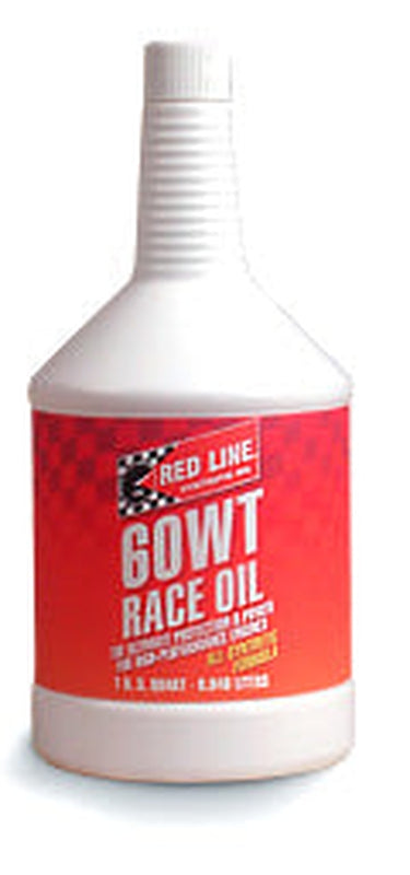 Redline 60 WT SAE (20W60) Racing Motor Oil