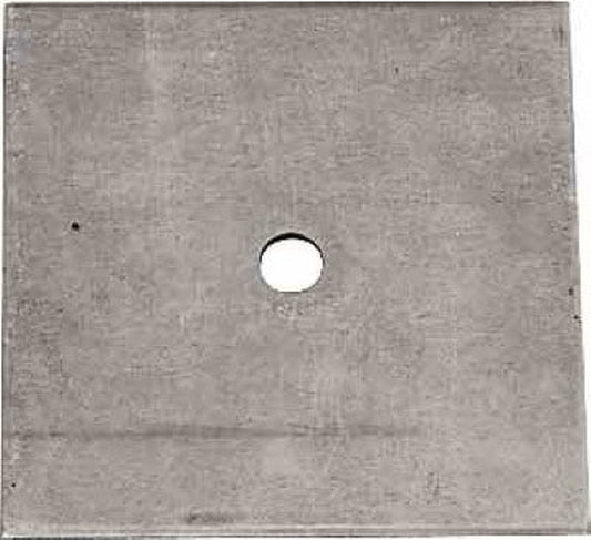 4 inch Square Belt Mounting Back Up Plate