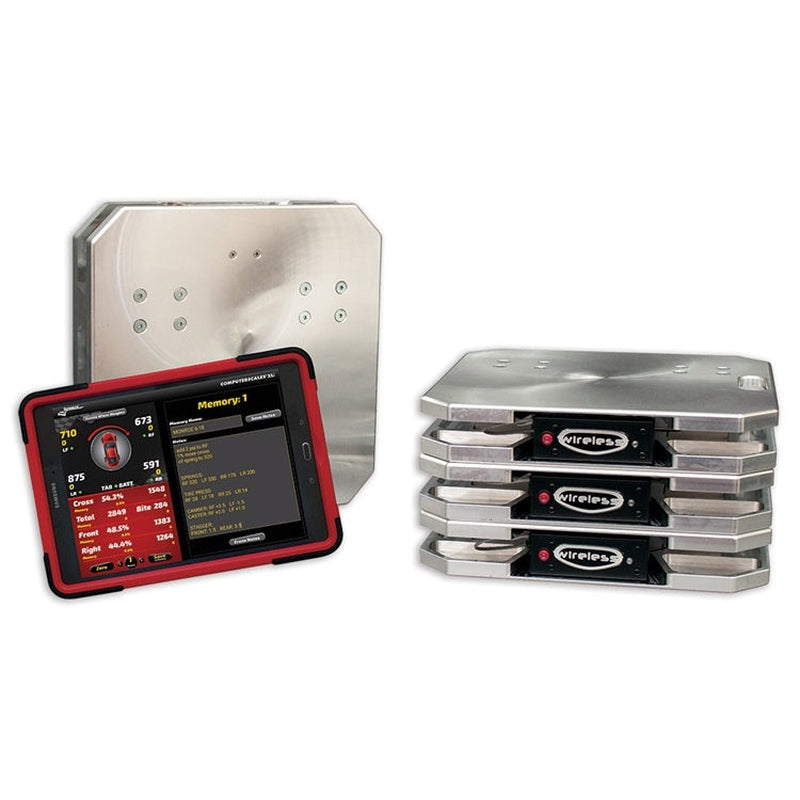 Longacre Part Number 72675: Computerscales WIRELESS 10" Tablet XLi™ 3000 lb Dual Load Cell