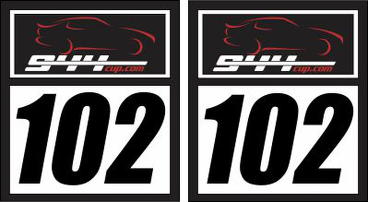 944 Cup Number Panel 18x20 (pair)