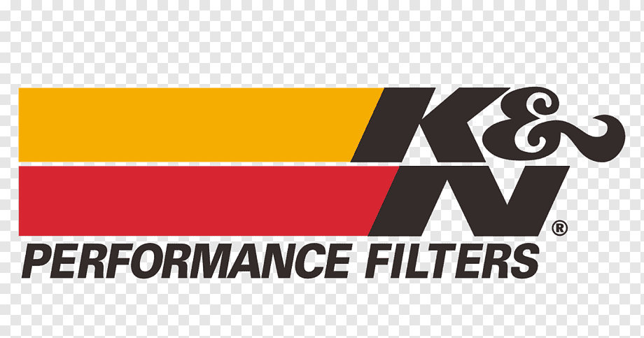 Solo Performance Specialties K&N Small, 5 1-2" x 2", Printed, Red and Black on White