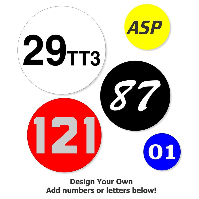 Custom Circle Panel with Numbers and Letters