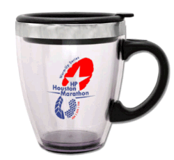 Solo Performance Specialties Clear View Steel Rimmed Bistro Mug