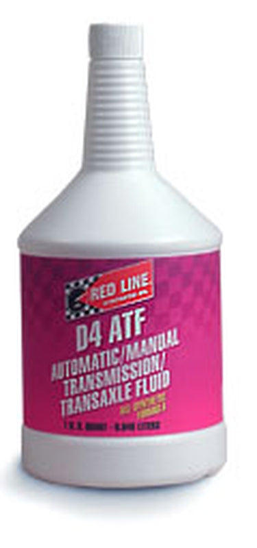 Red Line D4 ATF Transmission Fluid, Case, (12 quarts)