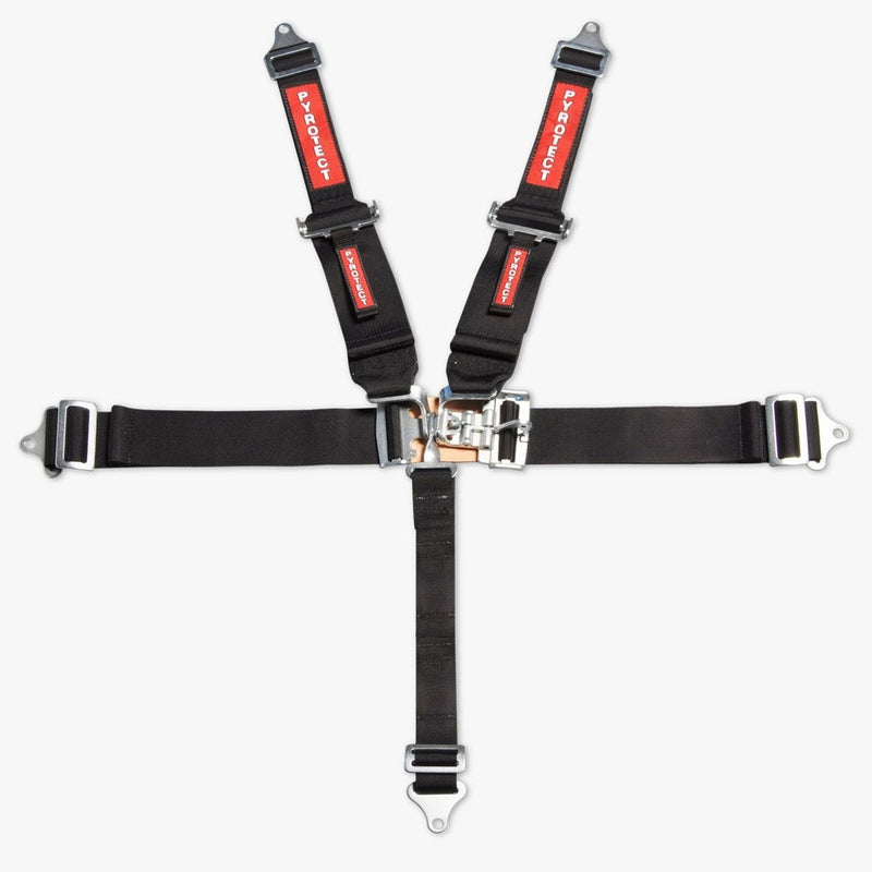 Pyrotect Sportsman SFI 16.1 5 point, 3 Inch Latch and Link Harness