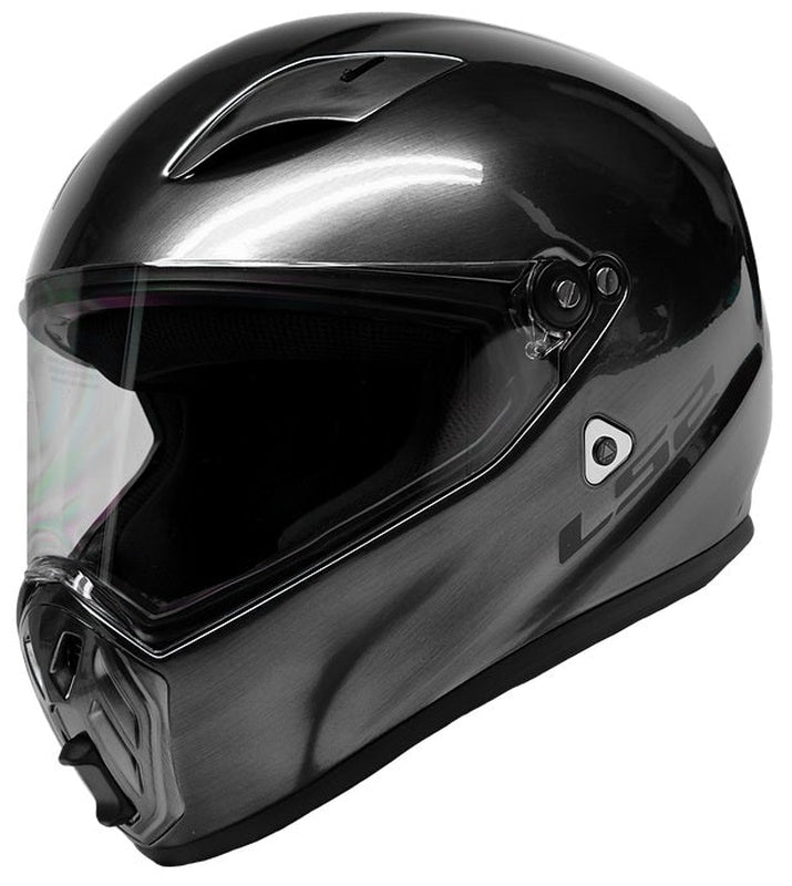 ls2 2020 helmets LS2 Street Fighter Snell M2020 Helmet: Brushed Alloy