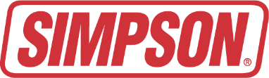 Solo Performance Specialties Simpson, 9 1-4" x 2 3-4", Printed, Red on White