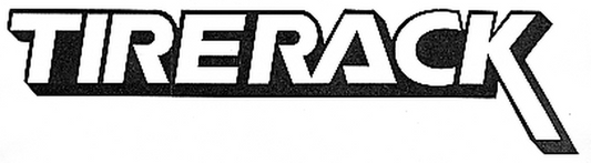 Decal, Tire-Wheel Manufacturers, Tire Rack Small, 11 3-4" x 3", Die Cut, White or Black