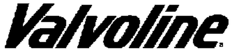 Decal, Oil-Lubricant Manufacturers, Valvoline Die Cut, 8 1-2" x 2 1-4", Die Cut, Black, White or Blue