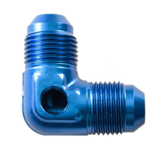 - 10 Flare 90 With 1/8 Npt Port Blue