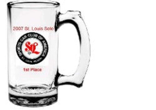 12.5 oz. Glass Tankard – 2 color – all the same imprint