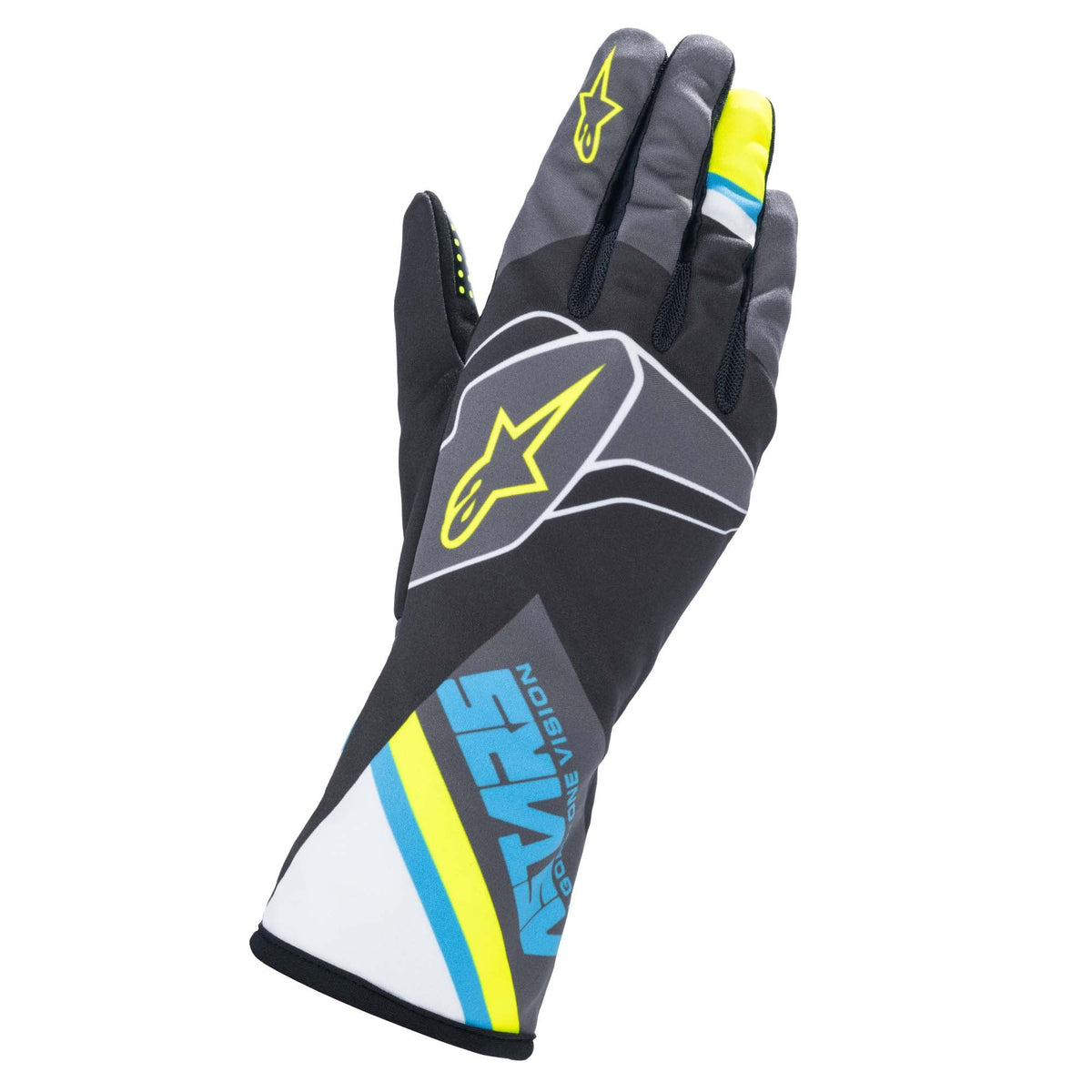 Alpinestars Tech-1 K Race v2 Karting Gloves - Graphic - Perfect for Autocross - Non SFI/FIA