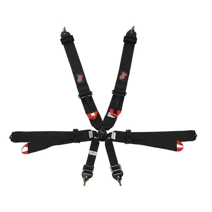 GForce 7620 Endurance 6 Point Pull Down FIA Harness (2028)