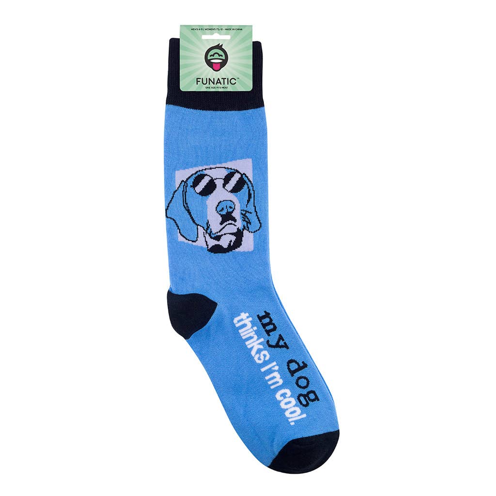 My Dog Thinks I’M Cool Socks | Funatic