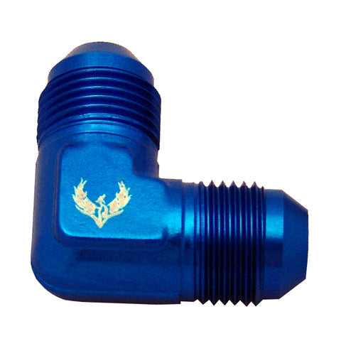 90 Degree Flare To Flare Elbow - 16 Blue