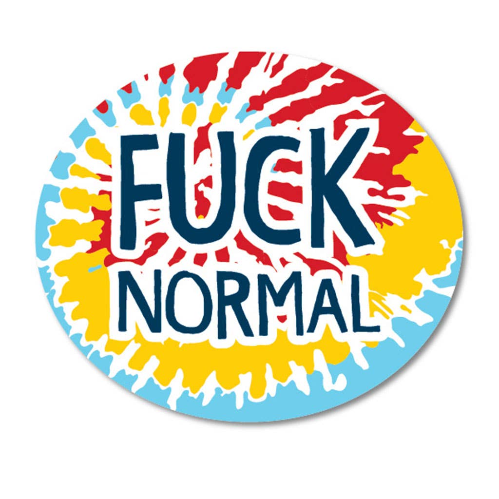 Fuck Normal Sticker - Closeout | Funatic