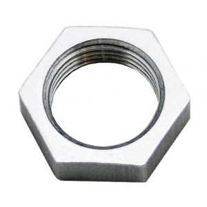 Bulkhead Nuts - 10 Silver/Clear ANod