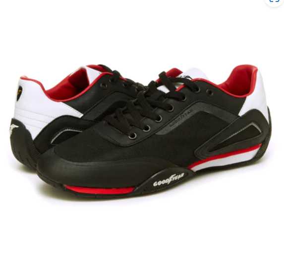 Goodyear Racing Shoe - OVERDRIVE Black/Red