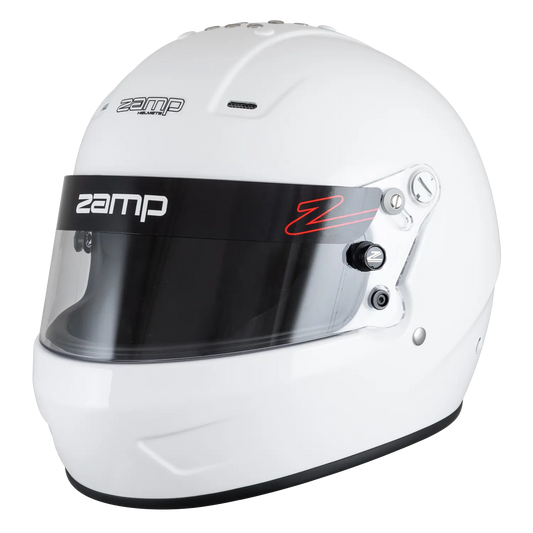 ZAMP RZ57 Full Face Helmet - White & Gloss Black