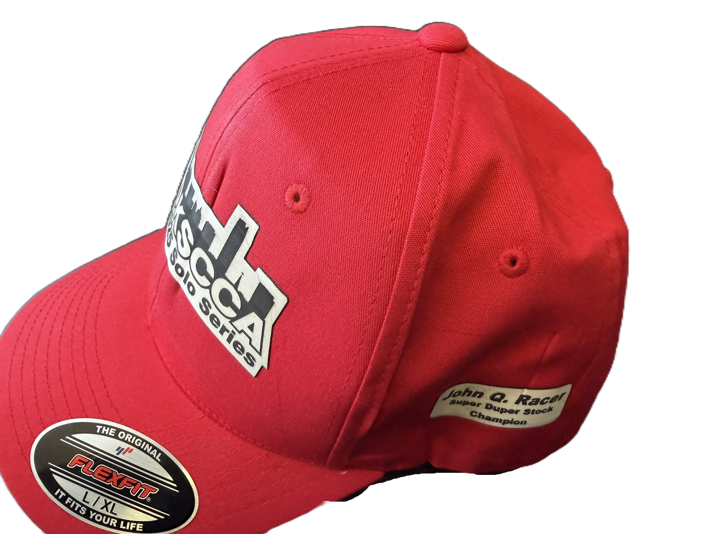 Custom Hats with leatherette patch Logo and Personalization