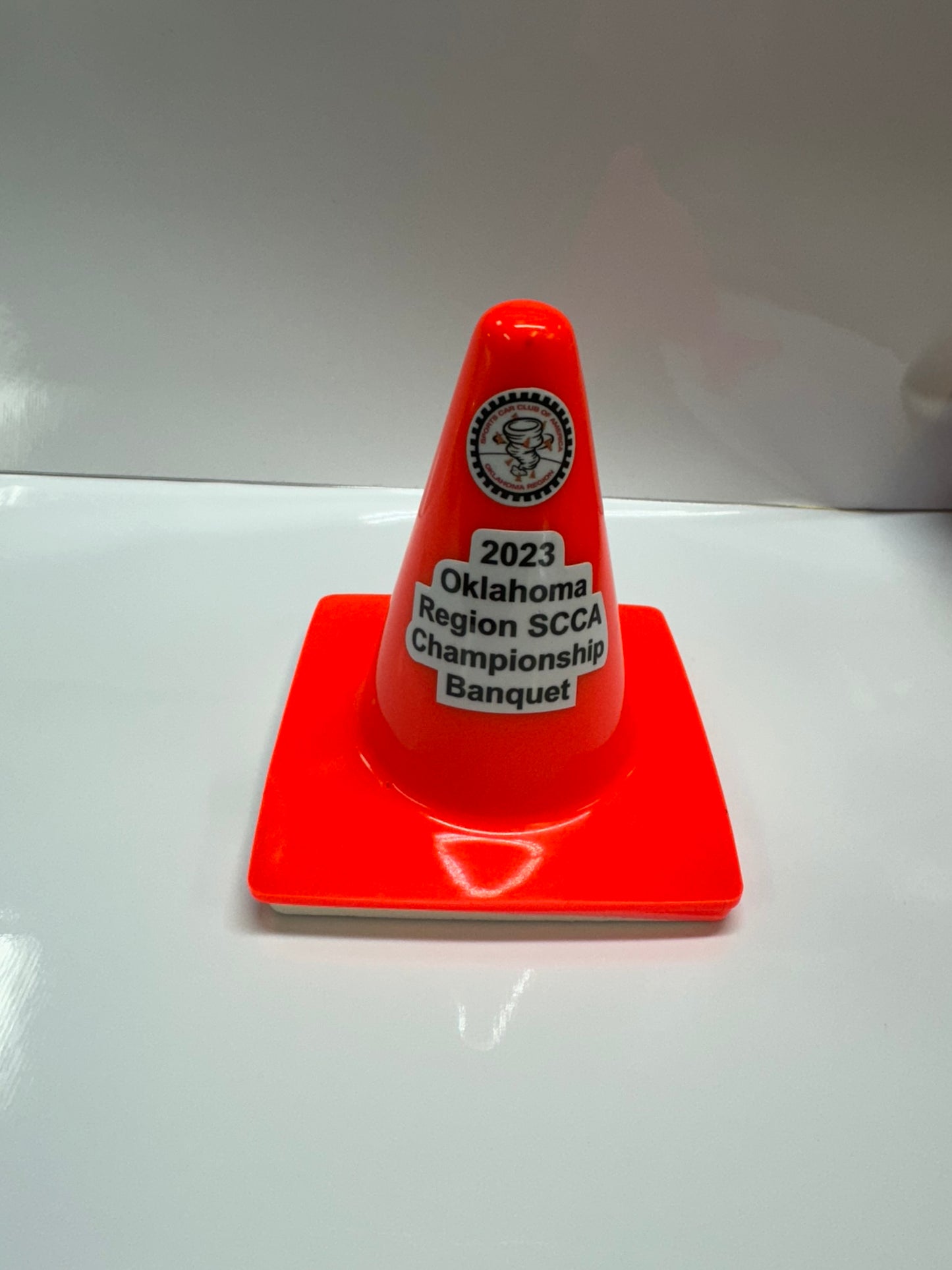 Small Cone Trophy with Logo and Personalization - Multiple Sizes