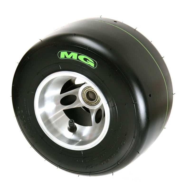 MG Tires Green Compound Kart Racing Tire