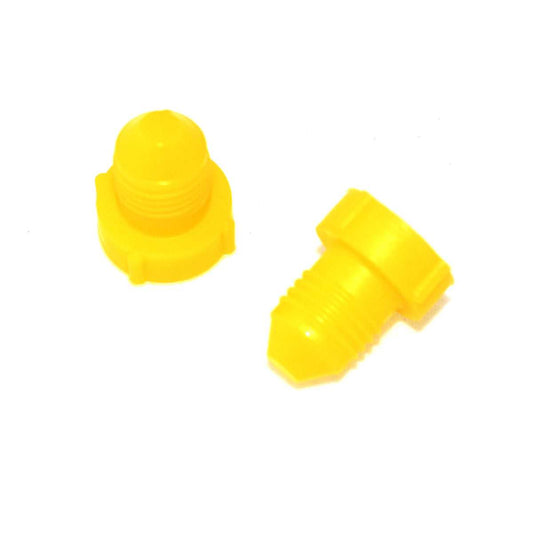 Plastic Line Plug Yellow Plastic - 10