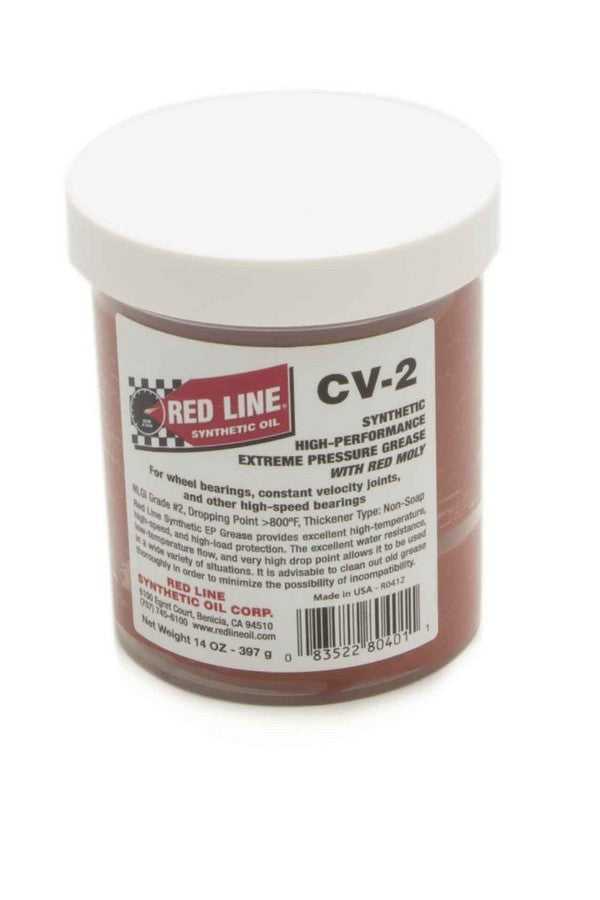 Redline CV2 GREASE WITH MOLY 14OZ JAR Redline Oil Solo