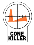 Cone Killer 2x3 Decal