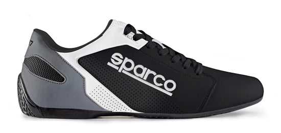 Sparco SL-17 Low Top Driving Shoes - Black/White