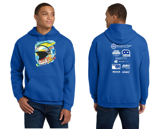 Washington DC Region WDCR SCCA Hoodie*Free Ground Shipping*