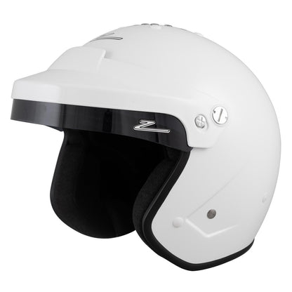 Zamp Racing RZ-19S SA2025 Open Face Helmet White