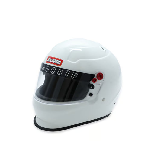 Racequip PRO25 Full Face Helmet - White, Gloss Black, Flat Black