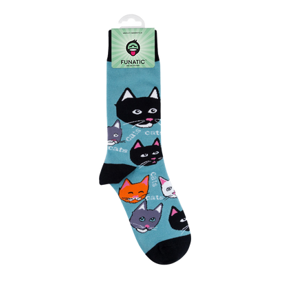 Cats Cats Cats Socks | For Cat Lovers | Funatic