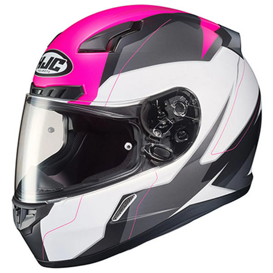OVERSTOCK CLOSEOUT HJC CL-17 Snell M2020 Full Face Helmet -  MD Pink/White ONLY 1 Available
