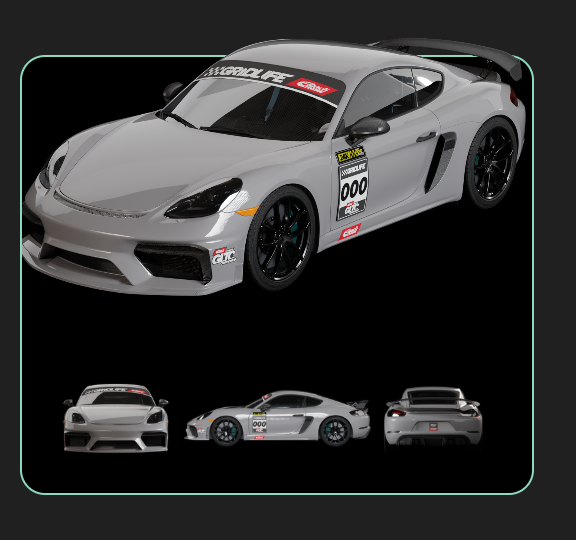 GridLife Eibach Touring Cup GLTC Decal Set