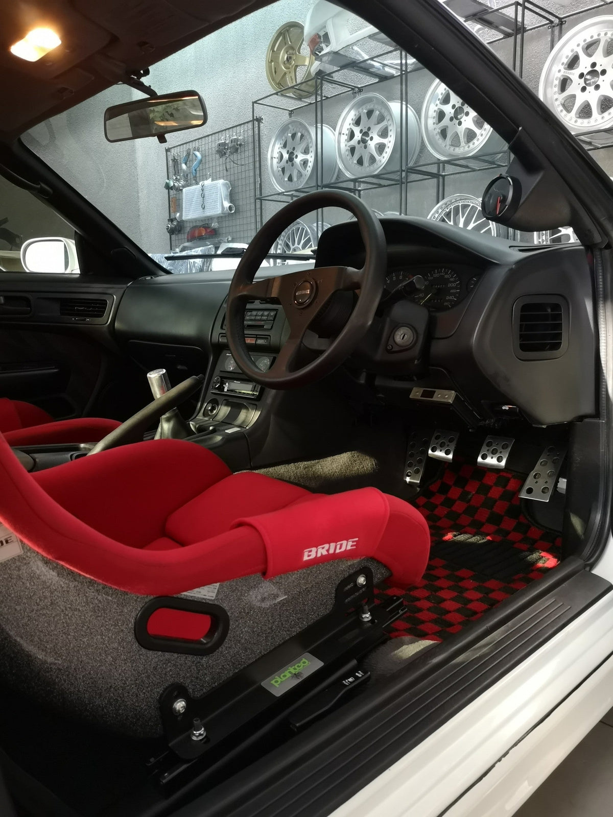 Planted Seat Bracket- Nissan 240SX (1989-1998) LOW - Passenger / Right  *For Side Mount Seats Only*