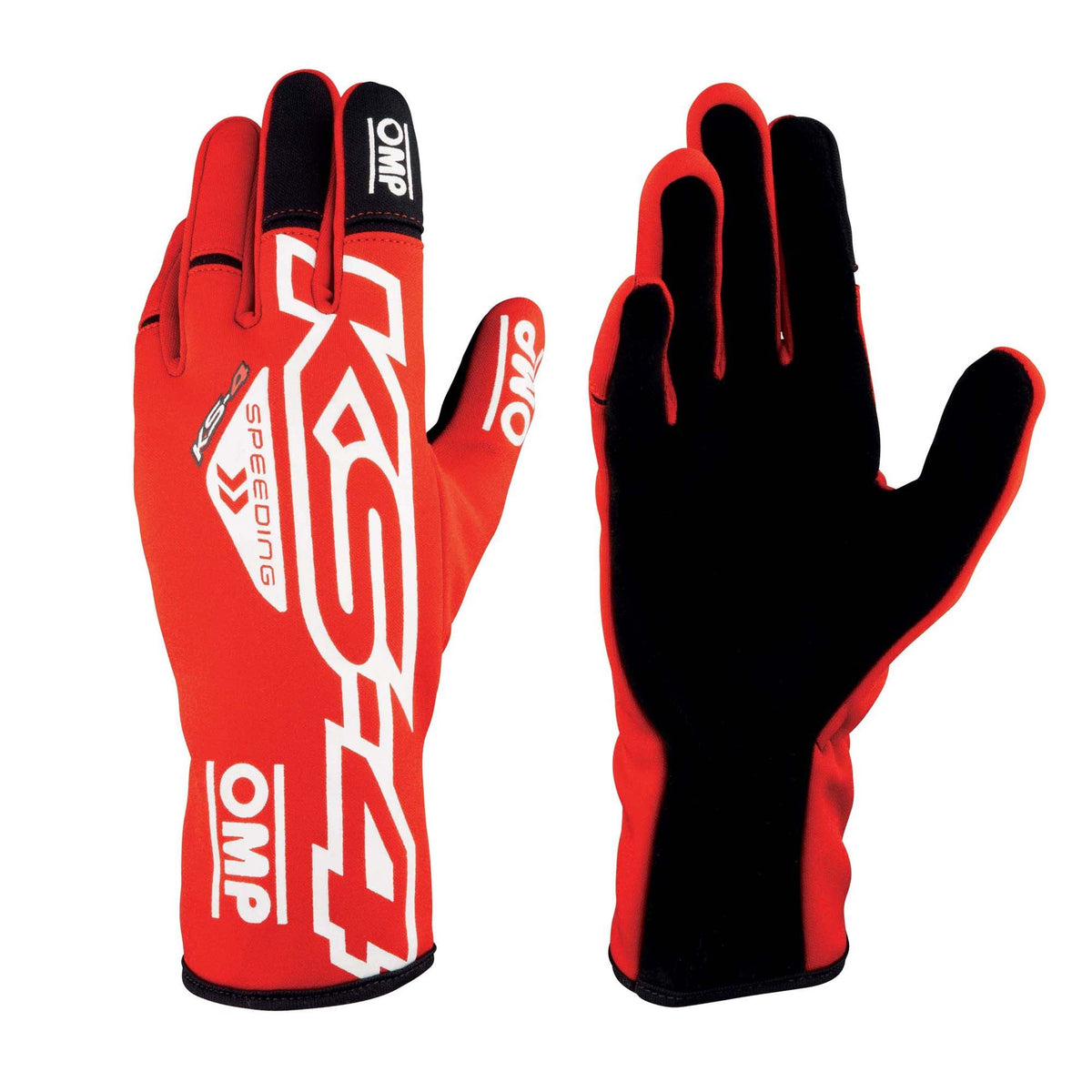 OMP KS-4 Karting Gloves - Perfect for Autocross - Non SFI/FIA