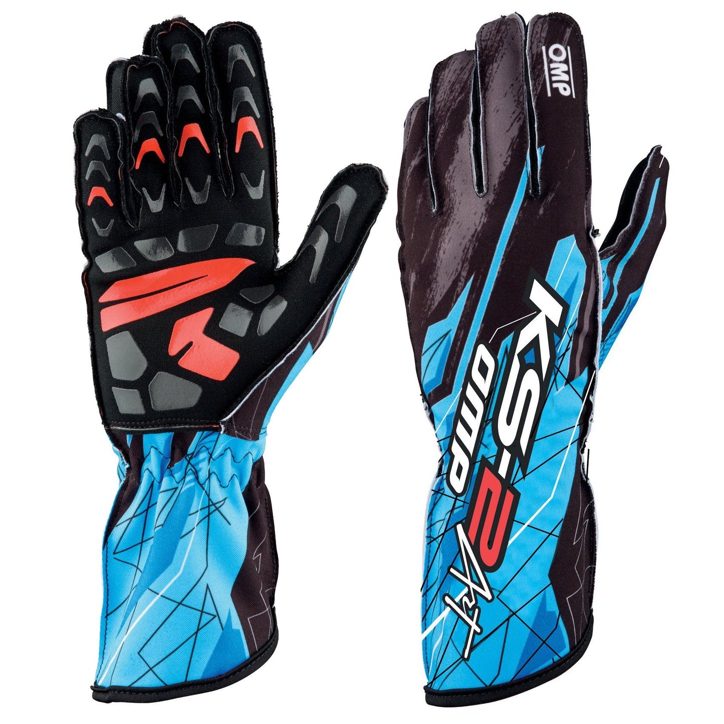 OMP KS-2 Art Karting Gloves - Perfect for Autocross - Non SFI/FIA