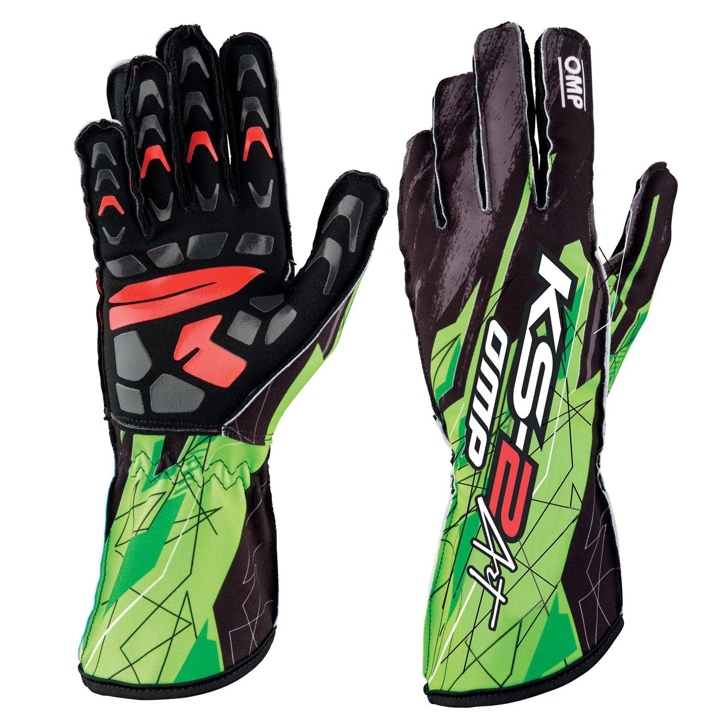 OMP KS-2 Art Karting Gloves - Perfect for Autocross - Non SFI/FIA