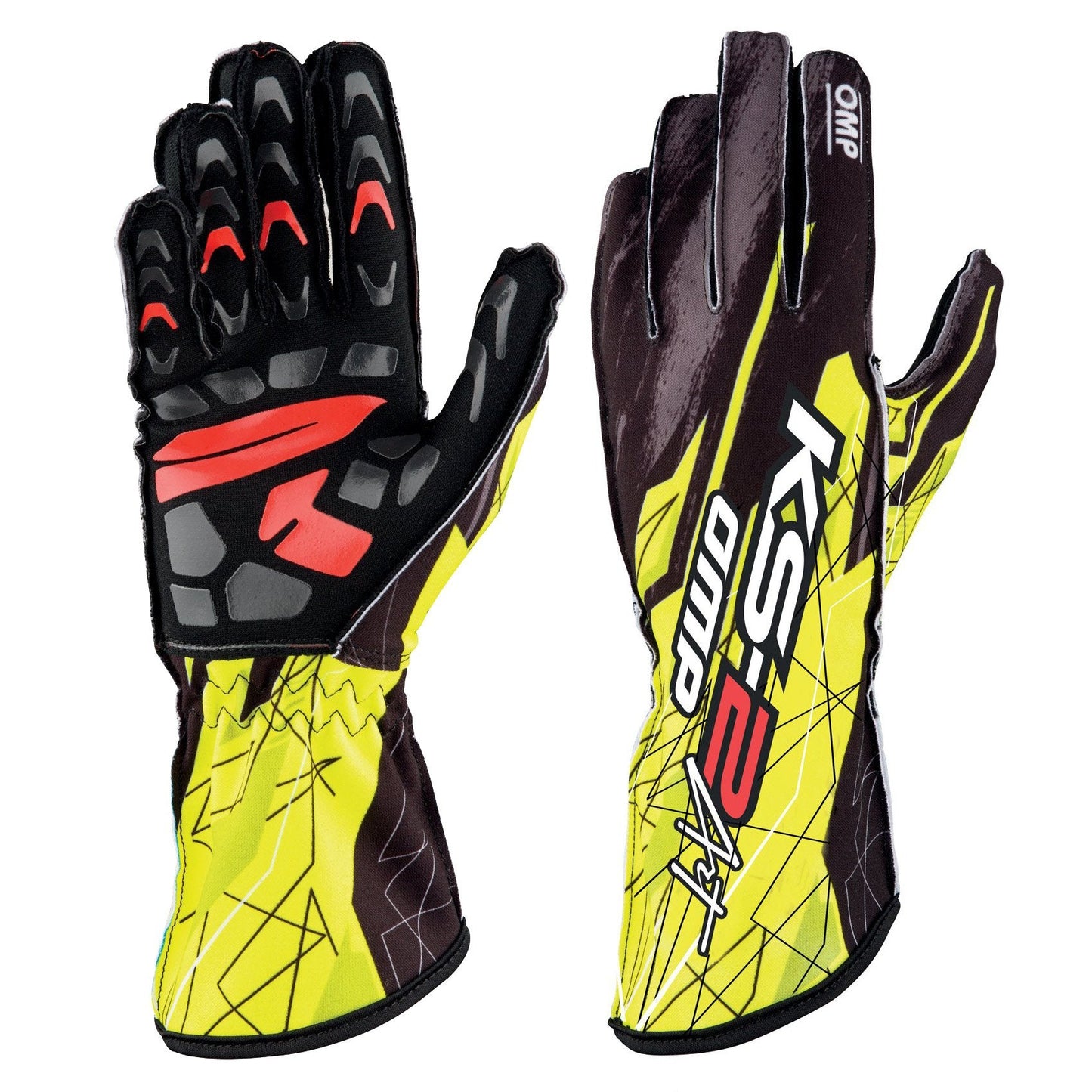 OMP KS-2 Art Karting Gloves - Perfect for Autocross - Non SFI/FIA